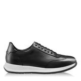 Pantofi barbati sport piele naturala negru 1358