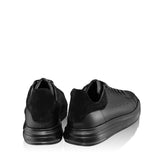 Pantofi barbati sport piele naturala negru 3216