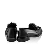 Pantofi casual dama negru lac 3243