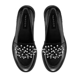 Pantofi casual dama negru lac 3243