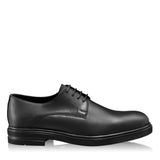 Pantofi barbati casual piele naturala negru 3245