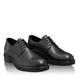 Pantofi barbati casual piele naturala negru 3245